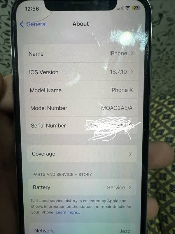 iphone X 256gb pta 1