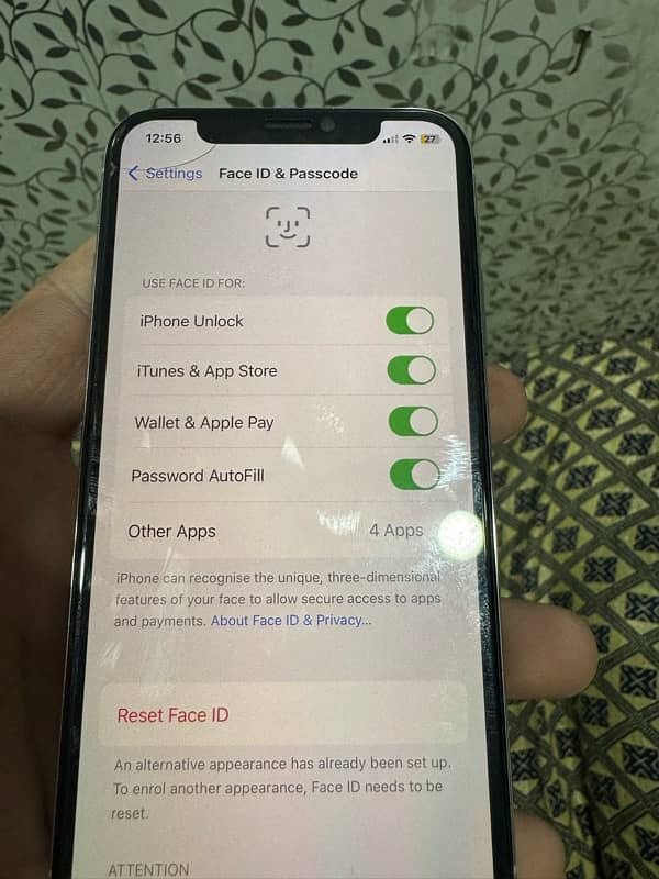 iphone X 256gb pta 9