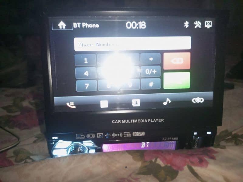 car sliding lcd tab better condition 1