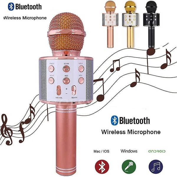 Wireless Bluetooth Mic Ws858 0