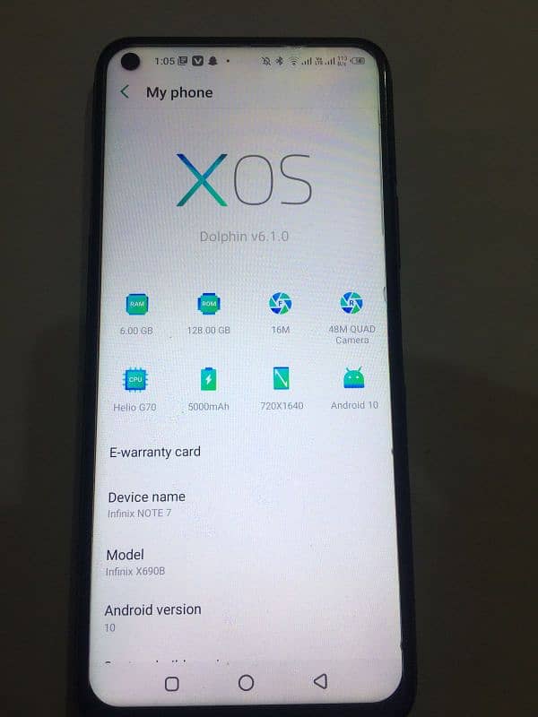 Infinix Note 7 urgent sale 9