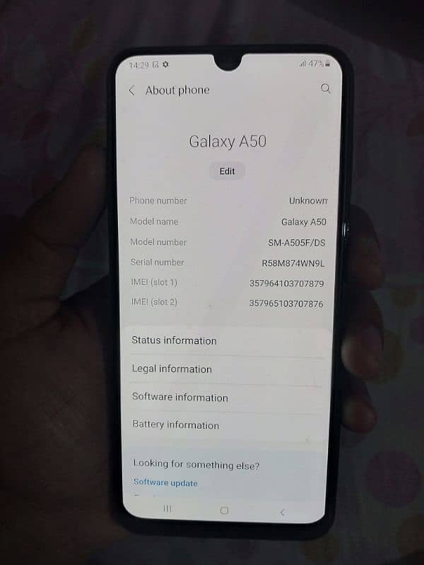 Samsung Galaxy A50 6/128 pta approved All okay with box. . 3