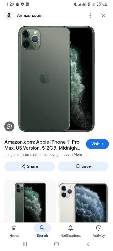 iphone 11 pro max 512gb pta Approved 0