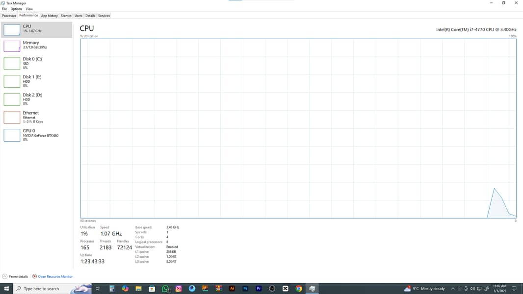 Core i7 4770 and GTX 660 Gaming PC 1