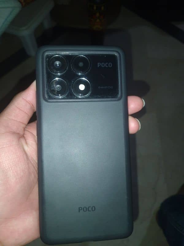 Poco x6 pro grey colot 1