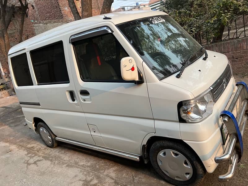 Mitsubishi minicab Automatic 14/18 White colour total Orignal 2