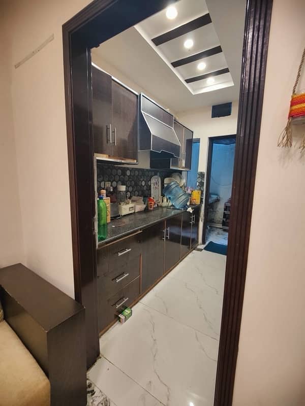 Furnished flat available for rent pak Arab society 3