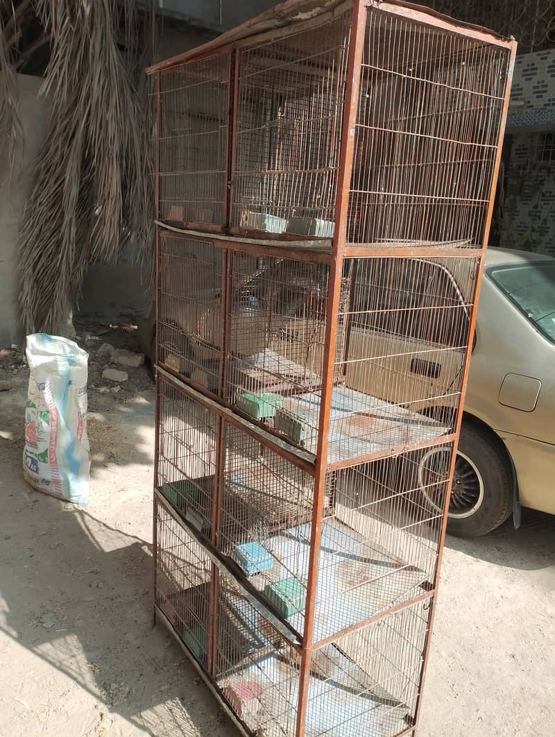 8 portion cage good condition   03032293774 0