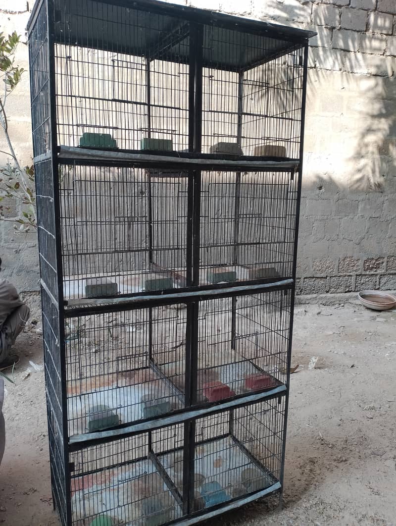 8 portion cage good condition   03032293774 3