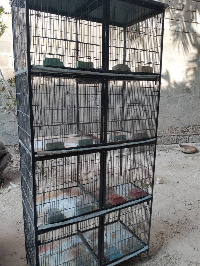 8 portion cage good condition   03032293774 4