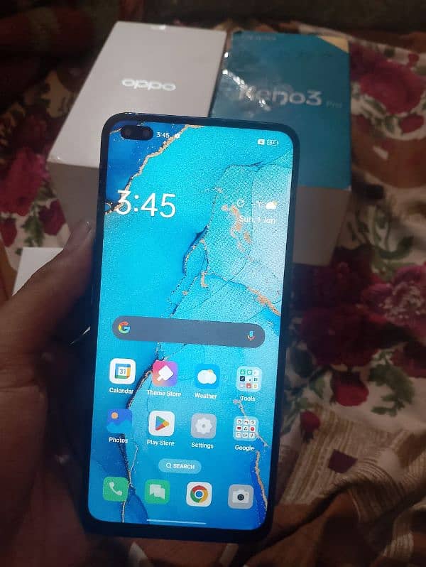 Oppo Reno 3pro 8/128 with box 1