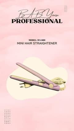 Mini Hair Straightener | Free cash on delivery