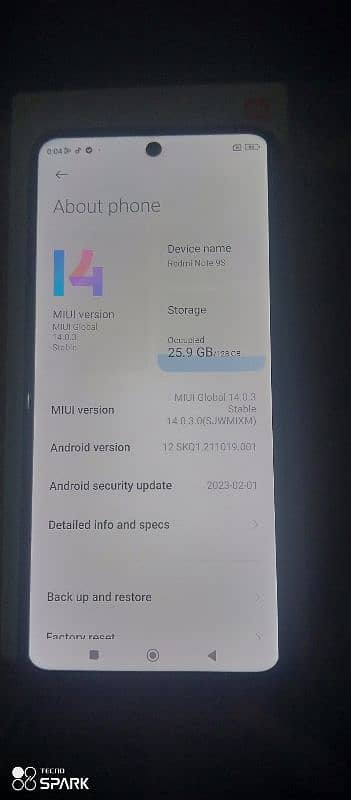 Redmi not 9s 6gb128gb 03094024513 6