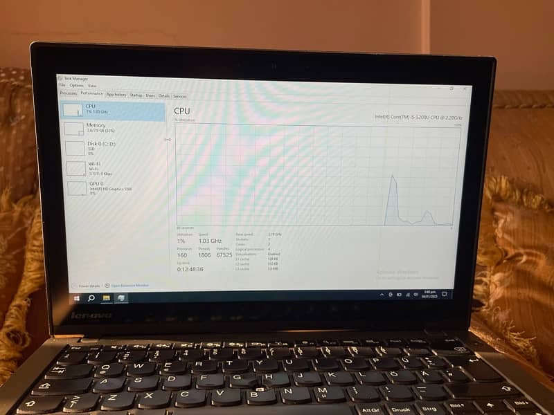 Lenovo Thinkpad X240 - 8/256 - Touch Screen 7