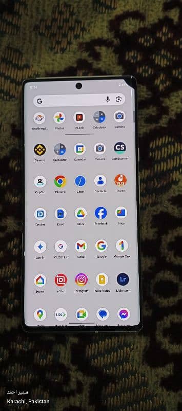 Google pixel 6 pro 8/128 Exchange possible with good set 7