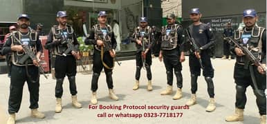 VIP Protocol Security Guard Services Event Security Commando