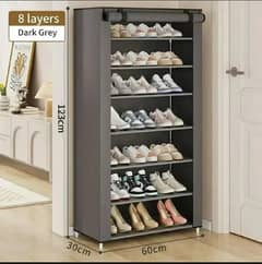 8 Layer Dust proof shoe rack