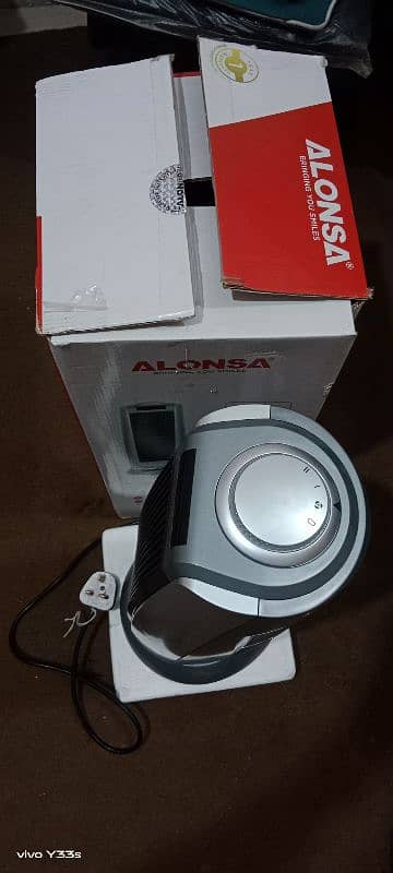 ALONSA PTC FAN HEATER 900/1800 W 7