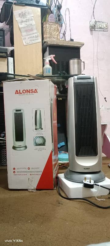 ALONSA PTC FAN HEATER 900/1800 W 8