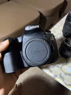 Canon 60D With 2 Lenses 50mm 1.8 and 18-135 STM 3.5-5.6