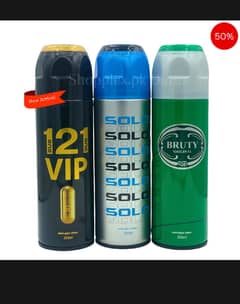 Body spray for men per RS 350 (3 of pack RS 900)