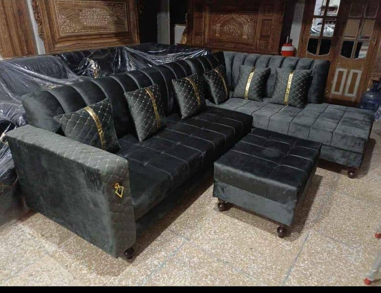 The furniture terrace offer Bumper sale offer L shape sofa set 18