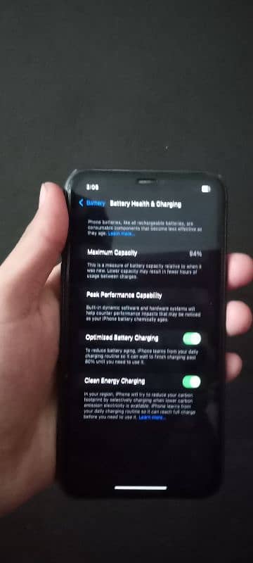 iphone 11 non pata condition 10/9 battery health 94% 64GB water pack 2