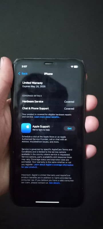 iphone 11 non pata condition 10/9 battery health 94% 64GB water pack 4