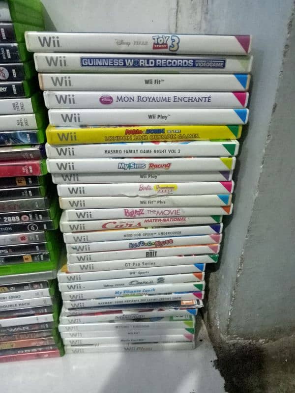 Nintendo Wii game all collection available hai 0