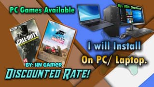 Install Windows, Games & Softwares to your Laptops, PC. At Your Home