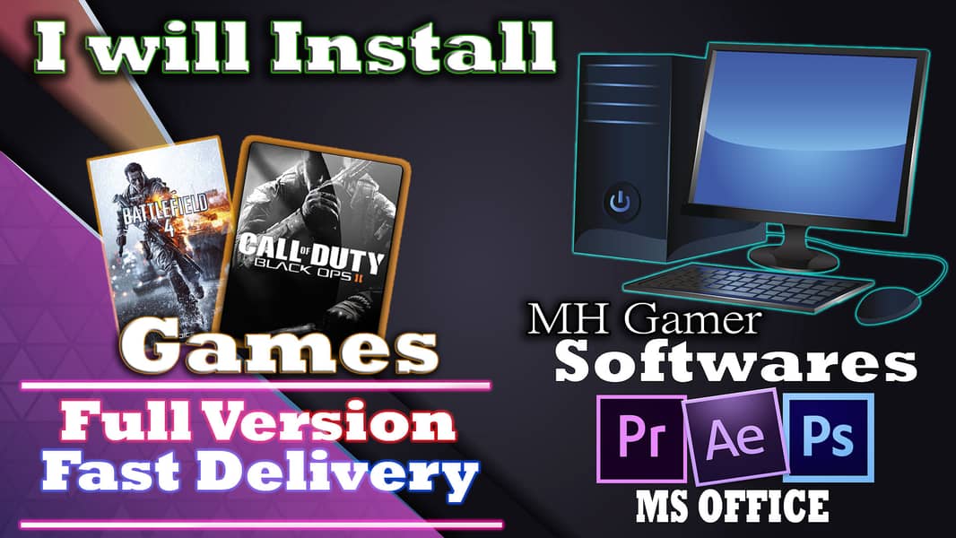 Install Windows & Softwares to your Laptops, PC. At Your Home 2