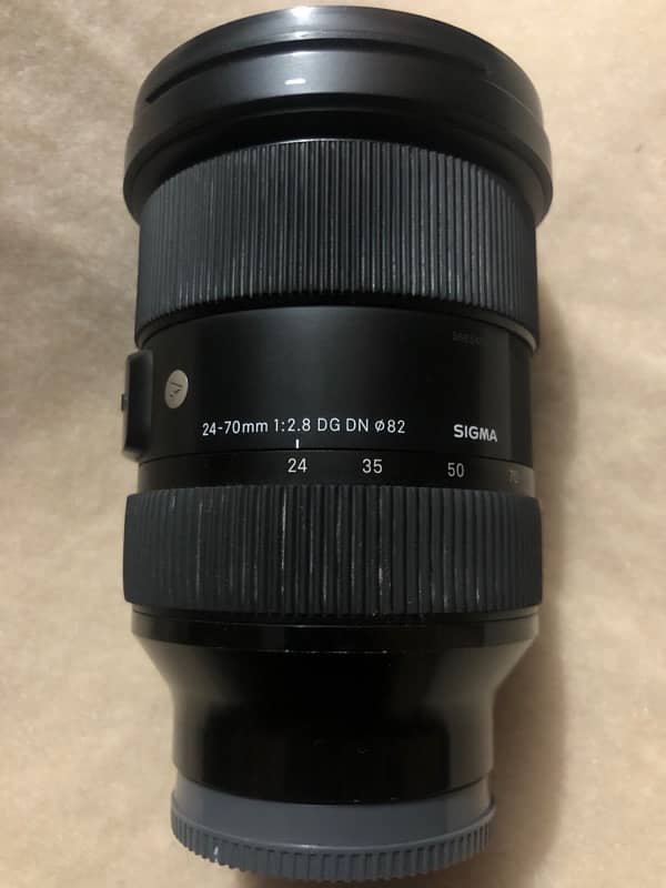 sigma 24 70mm lens 2.8 3