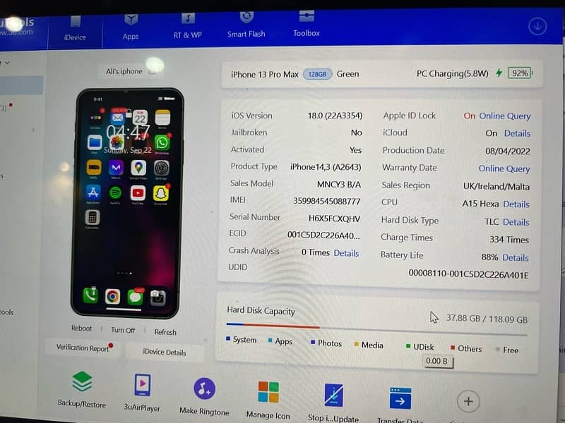 Iphone 13 pro Max , 10/10 , Best buy 11