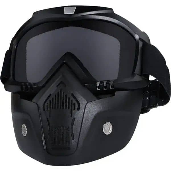 Motorcycle Protective Goggles Bike Face Mask, Off Road Goggle Mask. 1