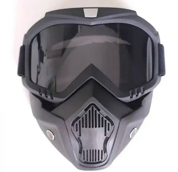 Motorcycle Protective Goggles Bike Face Mask, Off Road Goggle Mask. 2