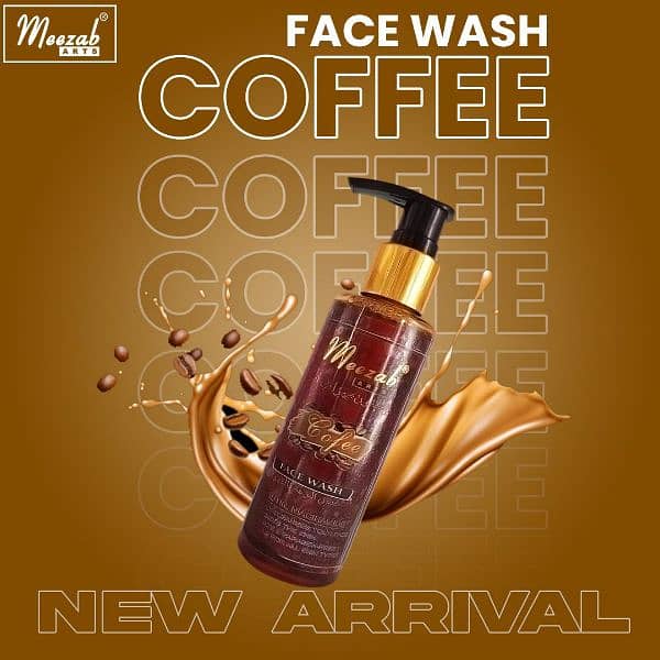 *Meezab Pomegranate & Coffee Facewash 1