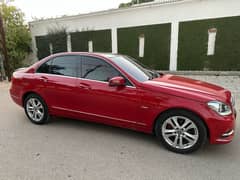 Mercedes C 200 Fully Loaded 2012 Model Panaromic Roof Well Maintained