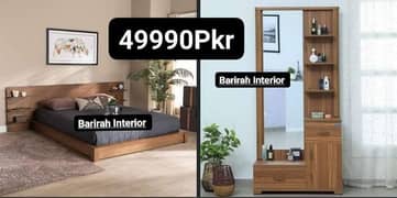 Modern Bedroom Furniture/BedSet/Bed/Dressing/Mirror