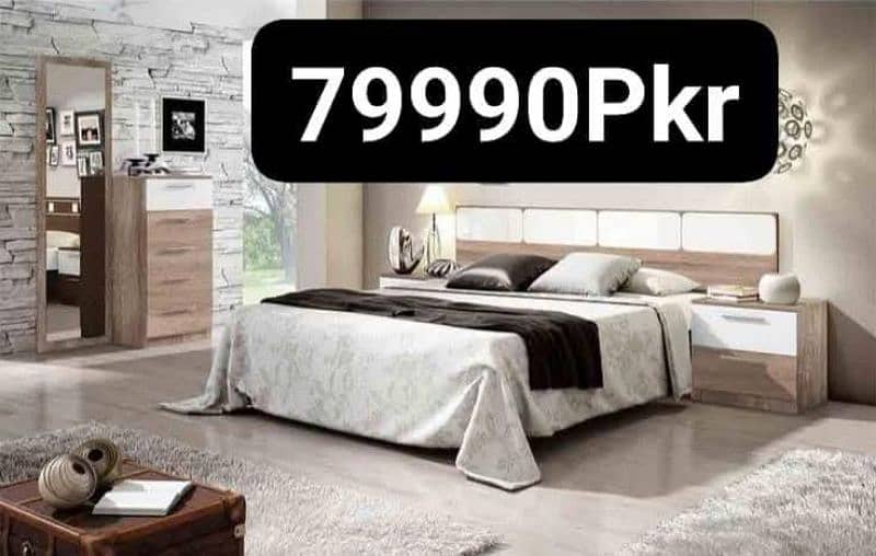 Modern Bedroom Furniture/BedSet/Bed/Dressing/Mirror 15