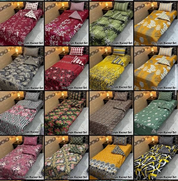 BEDSHEETS | VELVET BEDSHEET | CUMFORTER RAZAI SET BEDSHEET | MATTRESS| 5