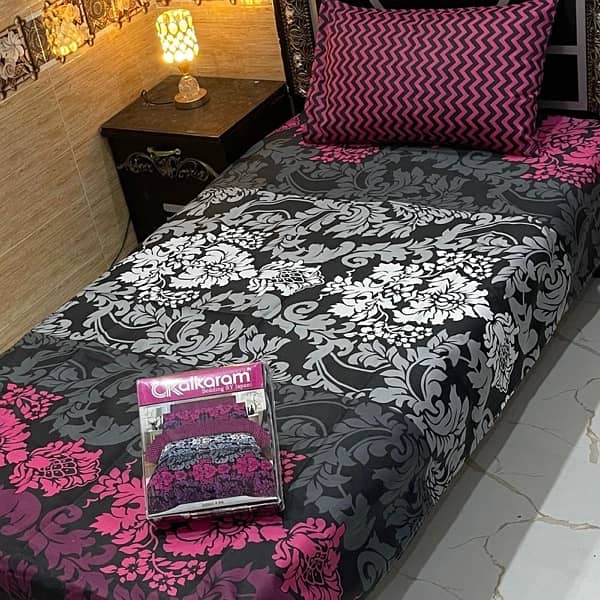 BEDSHEETS | VELVET BEDSHEET | CUMFORTER RAZAI SET BEDSHEET | MATTRESS| 6