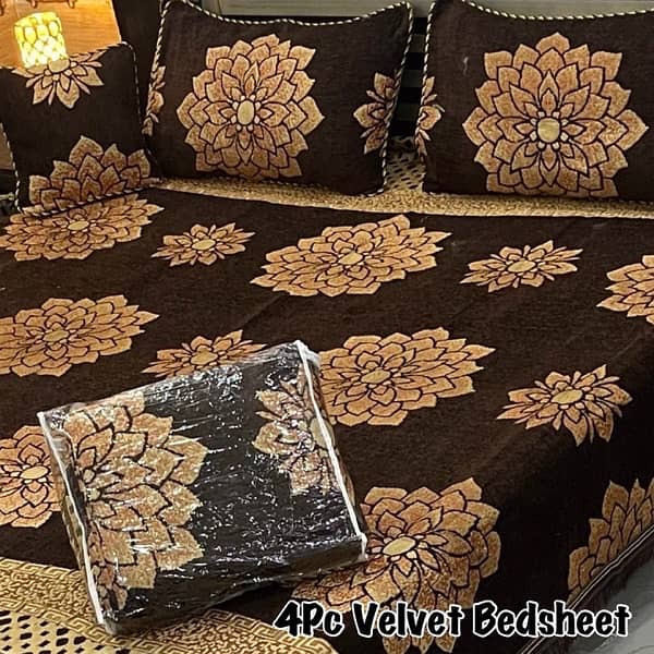 BEDSHEETS | VELVET BEDSHEET | CUMFORTER RAZAI SET BEDSHEET | MATTRESS| 10