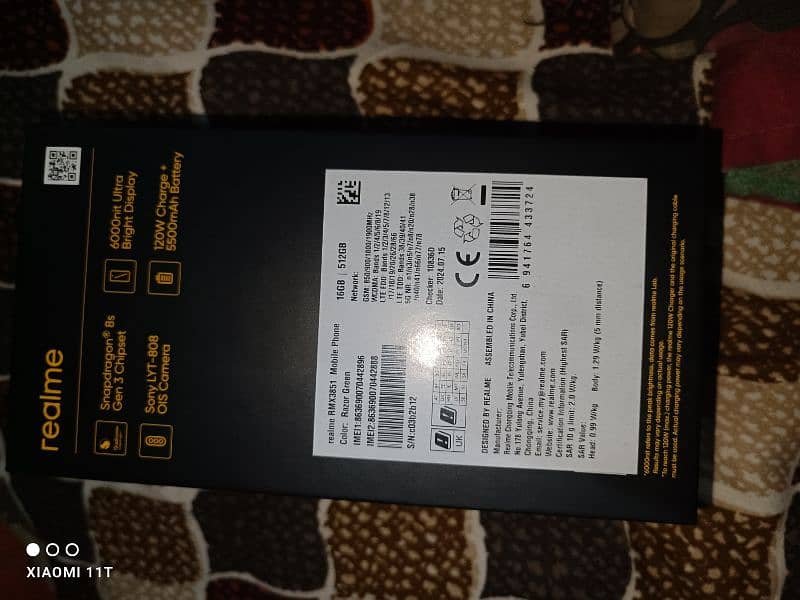 realme GT 6 16/512 5 days use new condition 8