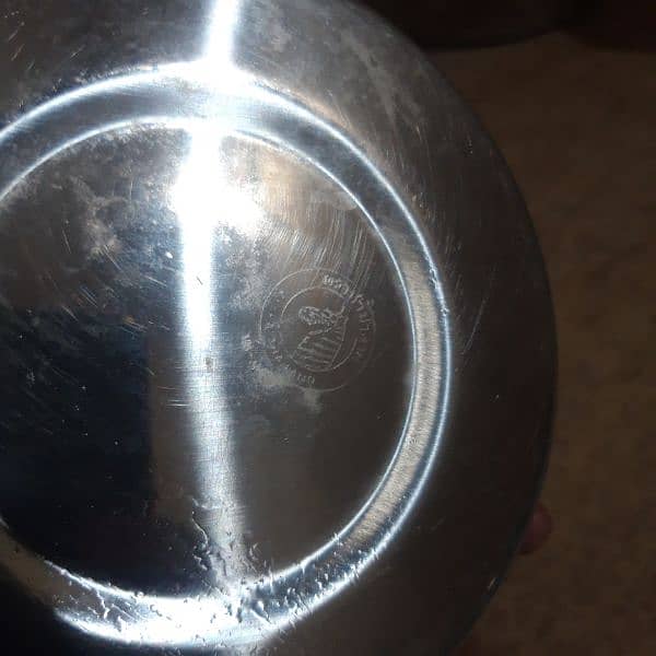 Stainless steel milk balti 4