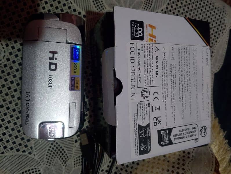 Hd video camera handicam  uk import 12