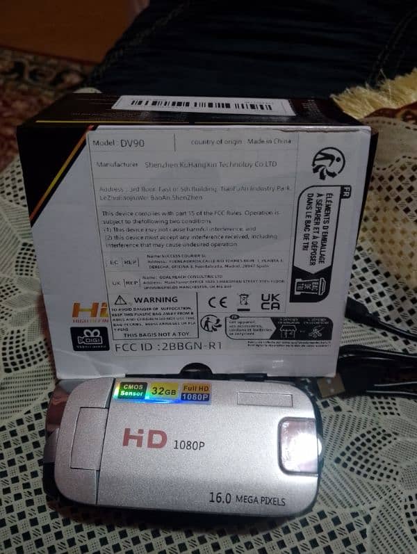 Hd video camera handicam  uk import 14