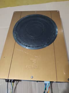 Original imported branded Geniune Focal France Underseat woofer heavy