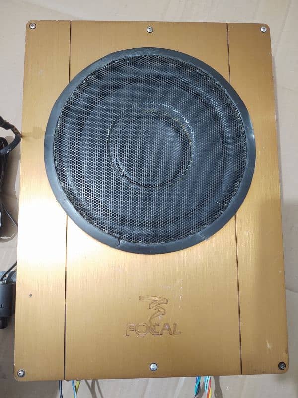 Original imported branded Geniune Focal France Underseat woofer heavy 16