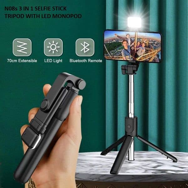 N09s Bluetooth Selfi Stick 0