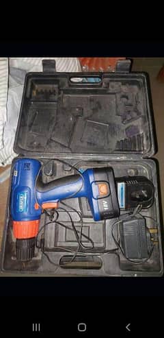 CORDLESS DRILL SCREW DRIVER  MOTOR REVERSIBL